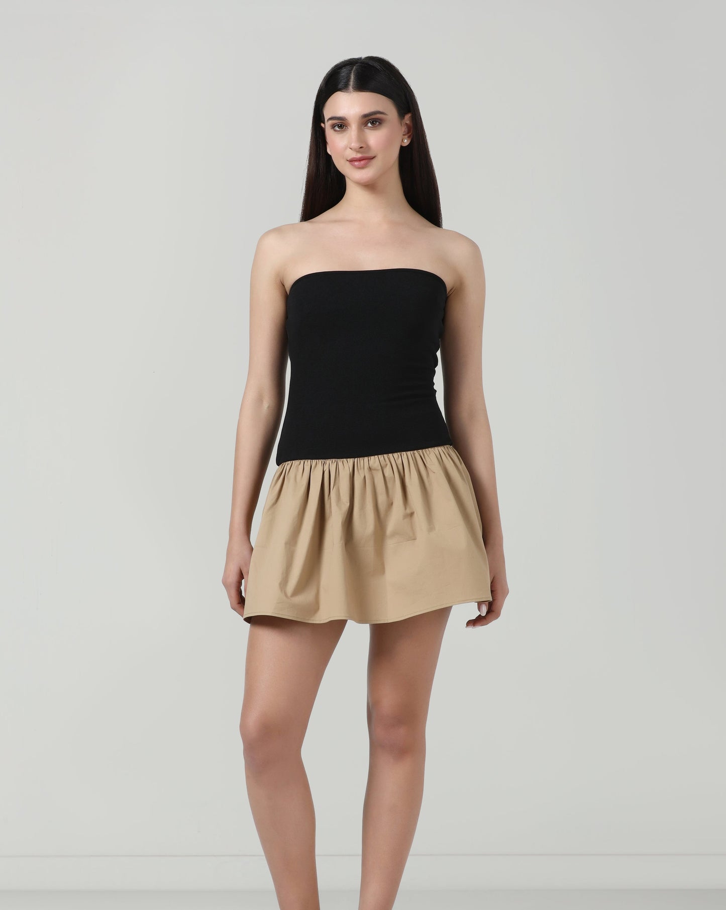 Two Toned Tube Dress