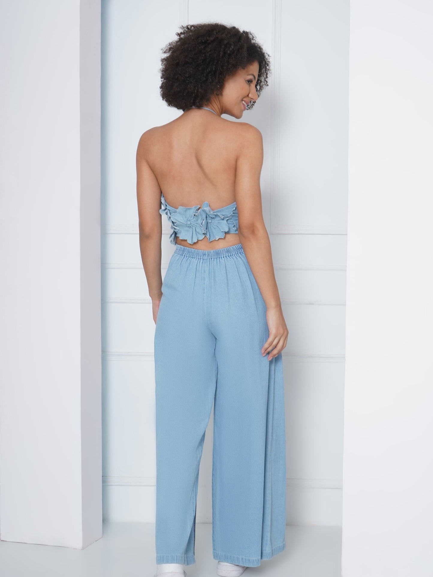Breeze Wide-Leg Denim Pants