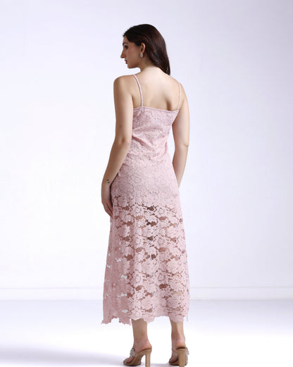 Rose Lace Maxi