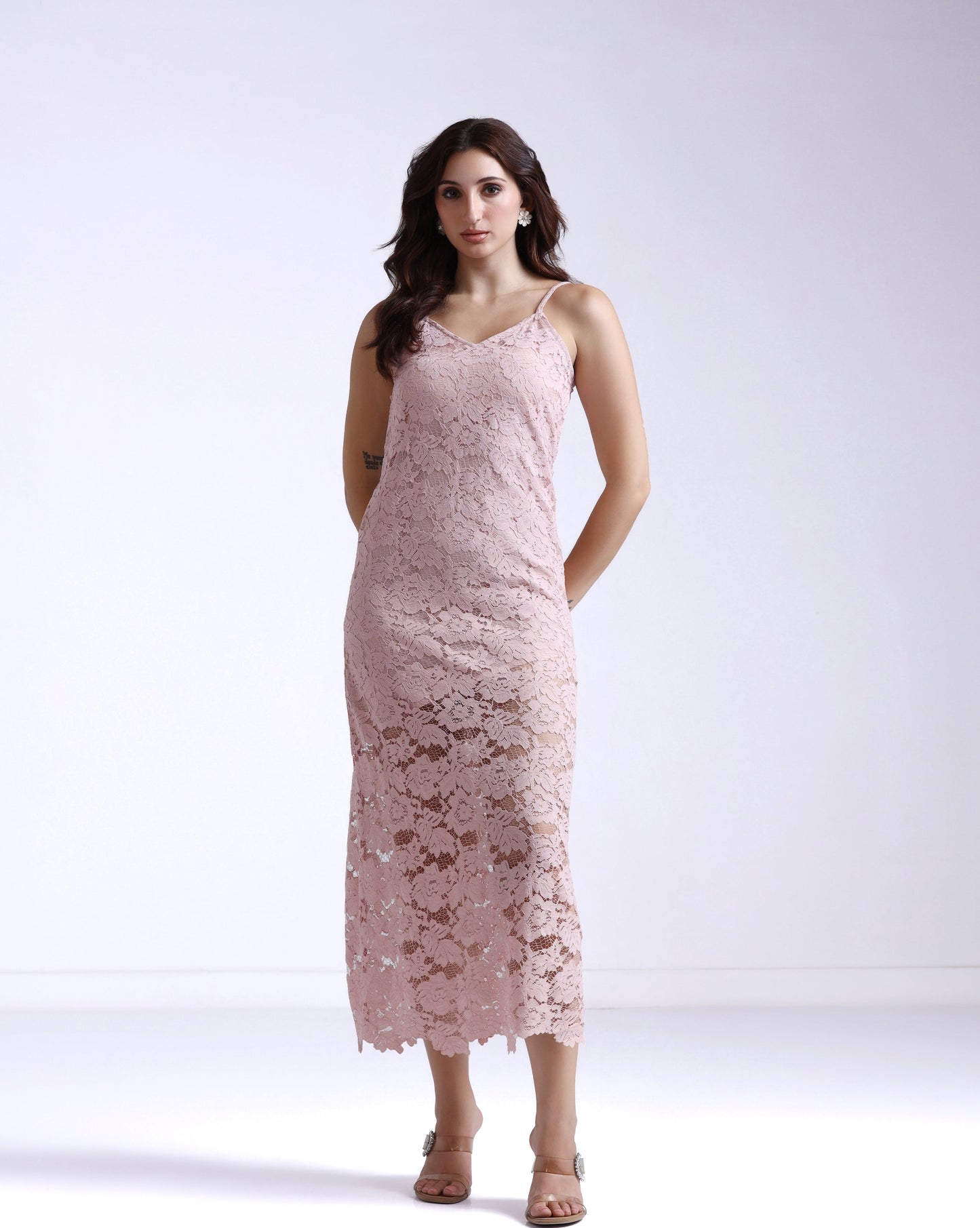 Rose Lace Maxi