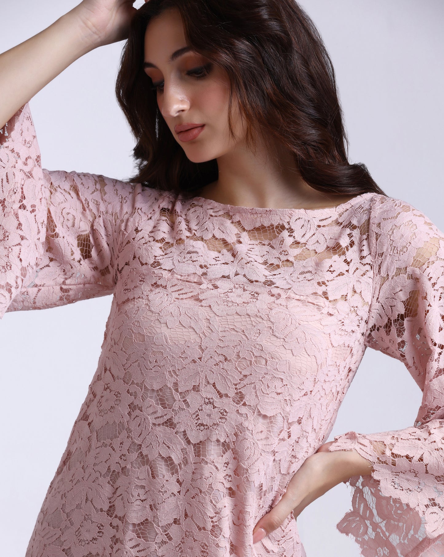 Rose Lace Dress