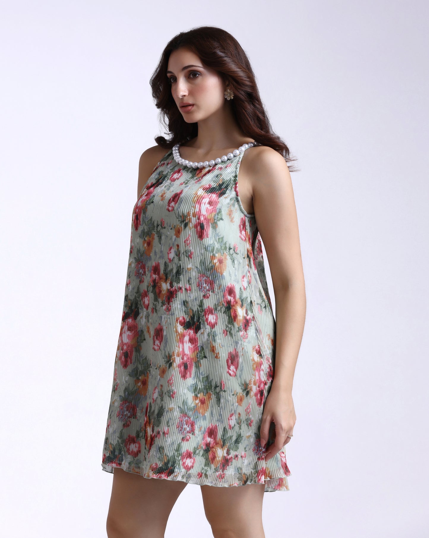 Eden Pearl Detail Dress