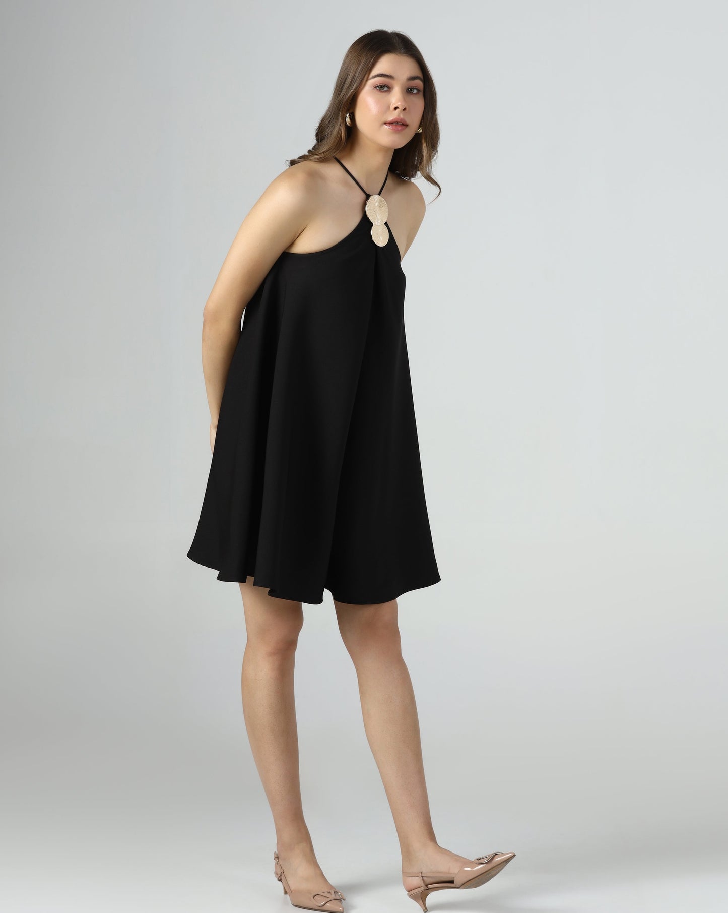 Lumi Neck Detail Playsuit