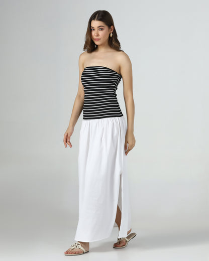 Riviera Stripe Maxi Dress