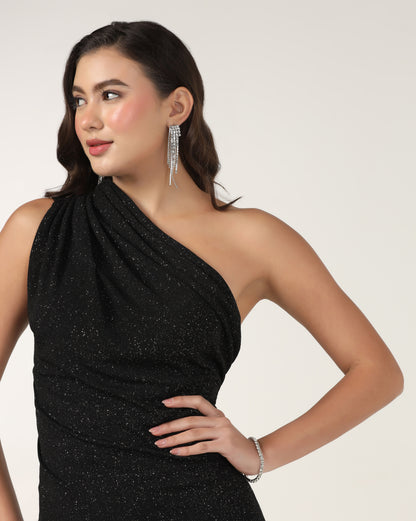 Spark One-Shoulder Dress