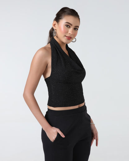 Spark Cowl Neck Top