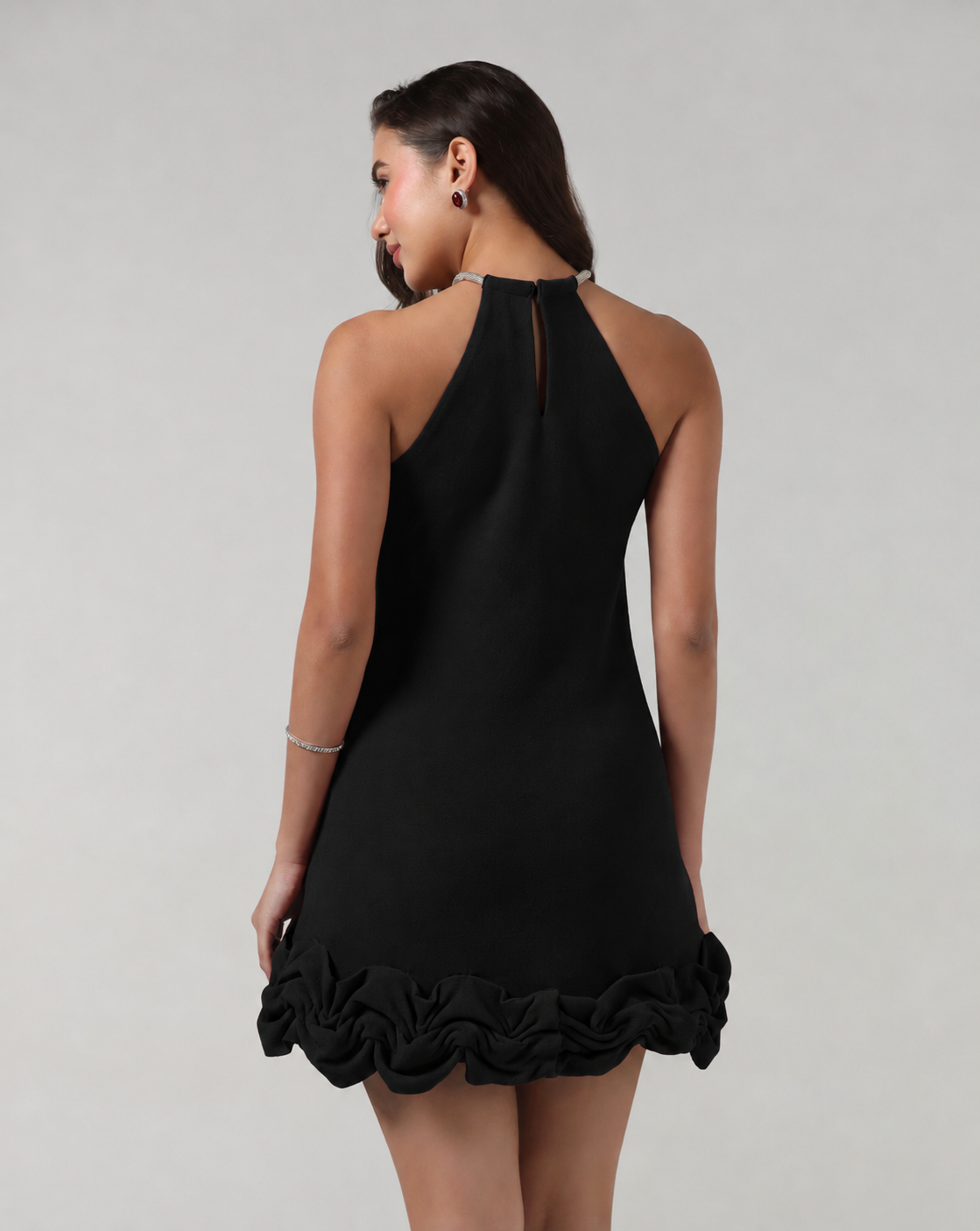 Ruby Ruffle Dress