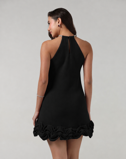 Ruby Ruffle Dress