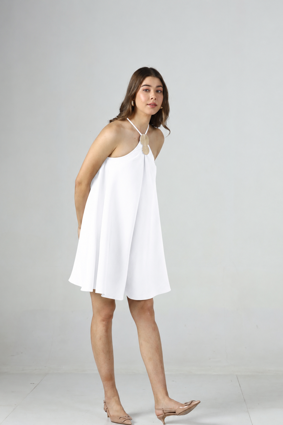 Lumi Neck Detail Playsuit