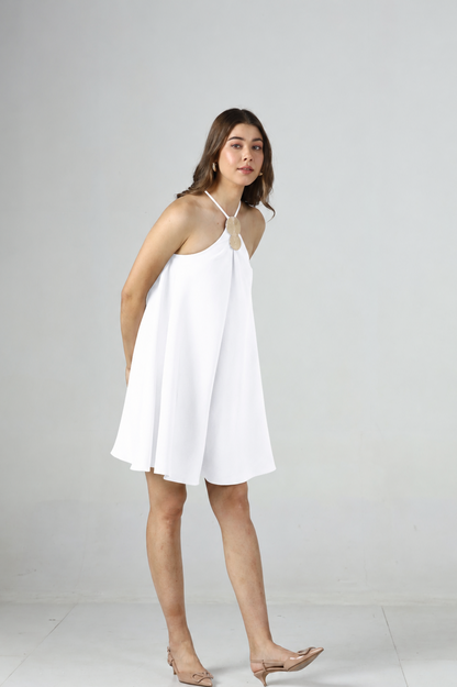 Lumi Neck Detail Playsuit
