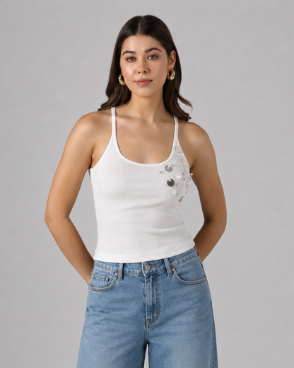 Sequin Stardust Tank