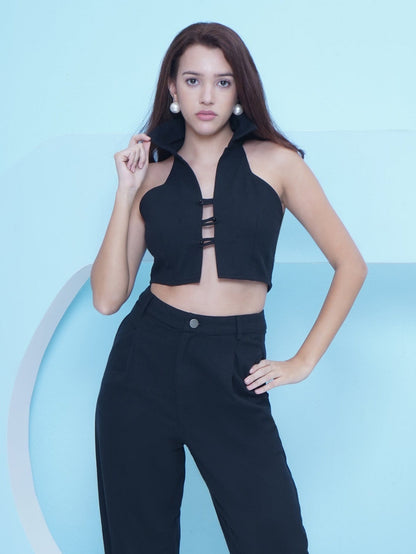 Front Loop Crop Top