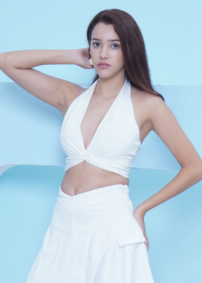 Halter Neck Twisted Top