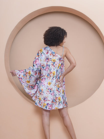 Bloom One Side Shoulder Dress