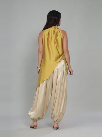 Mustard Gold Drape Set