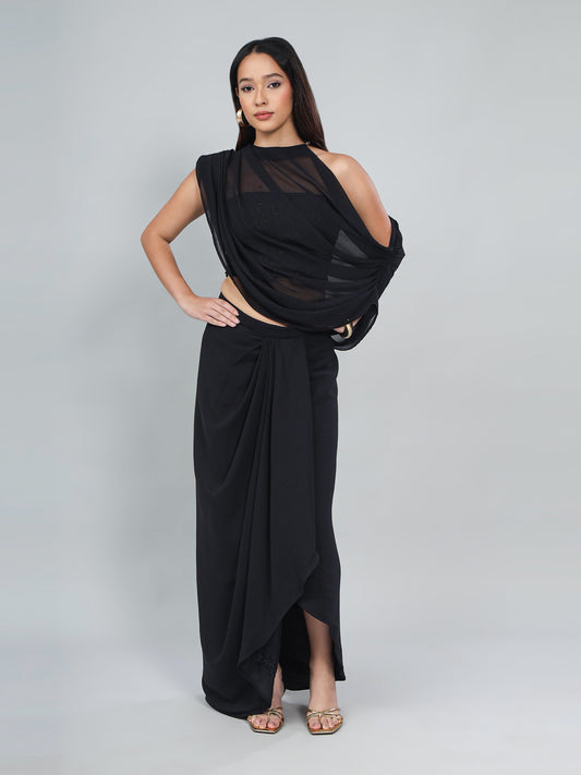 Nero Drape Co-ord Set