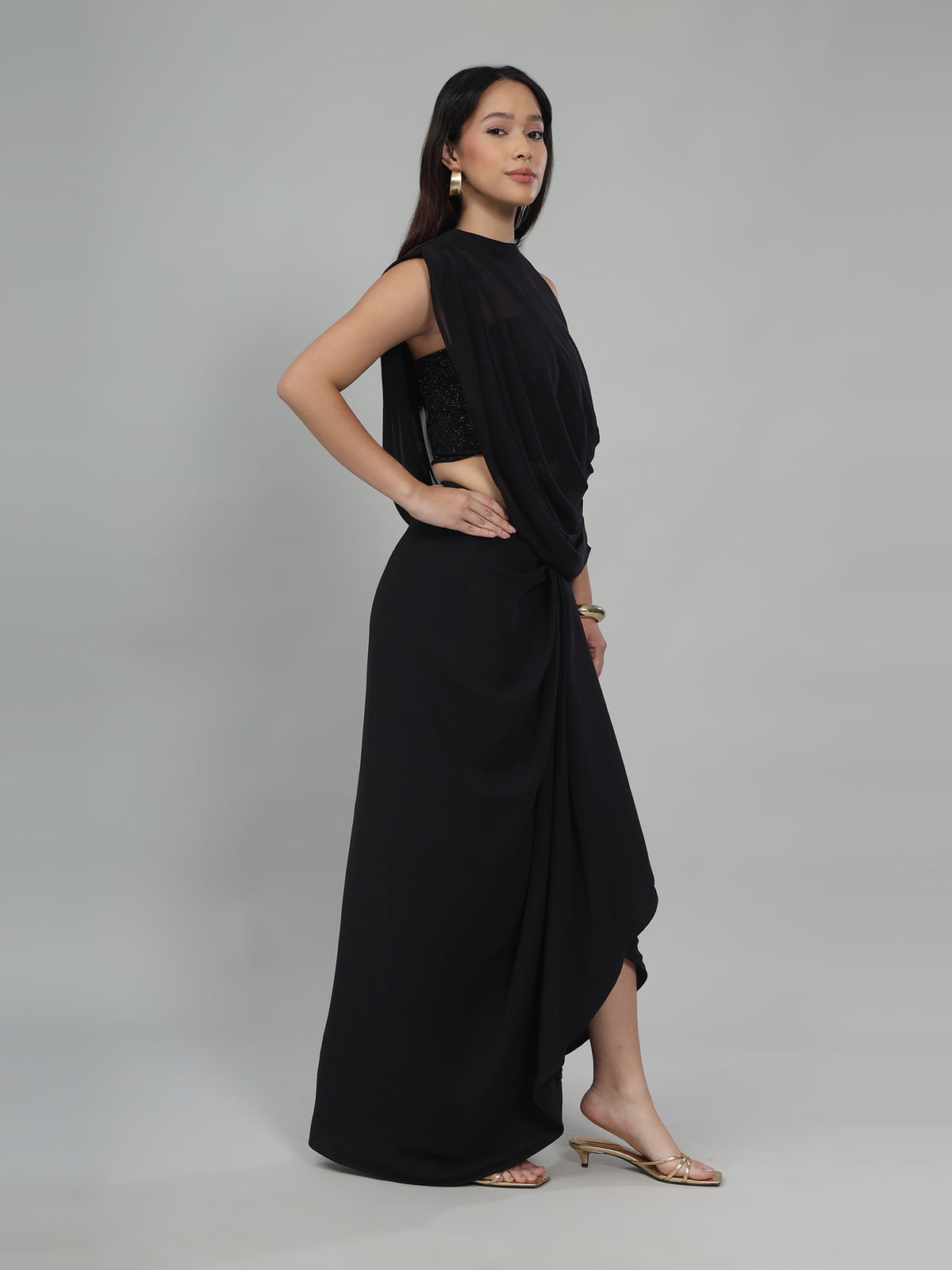 Nero Drape Co-ord Set