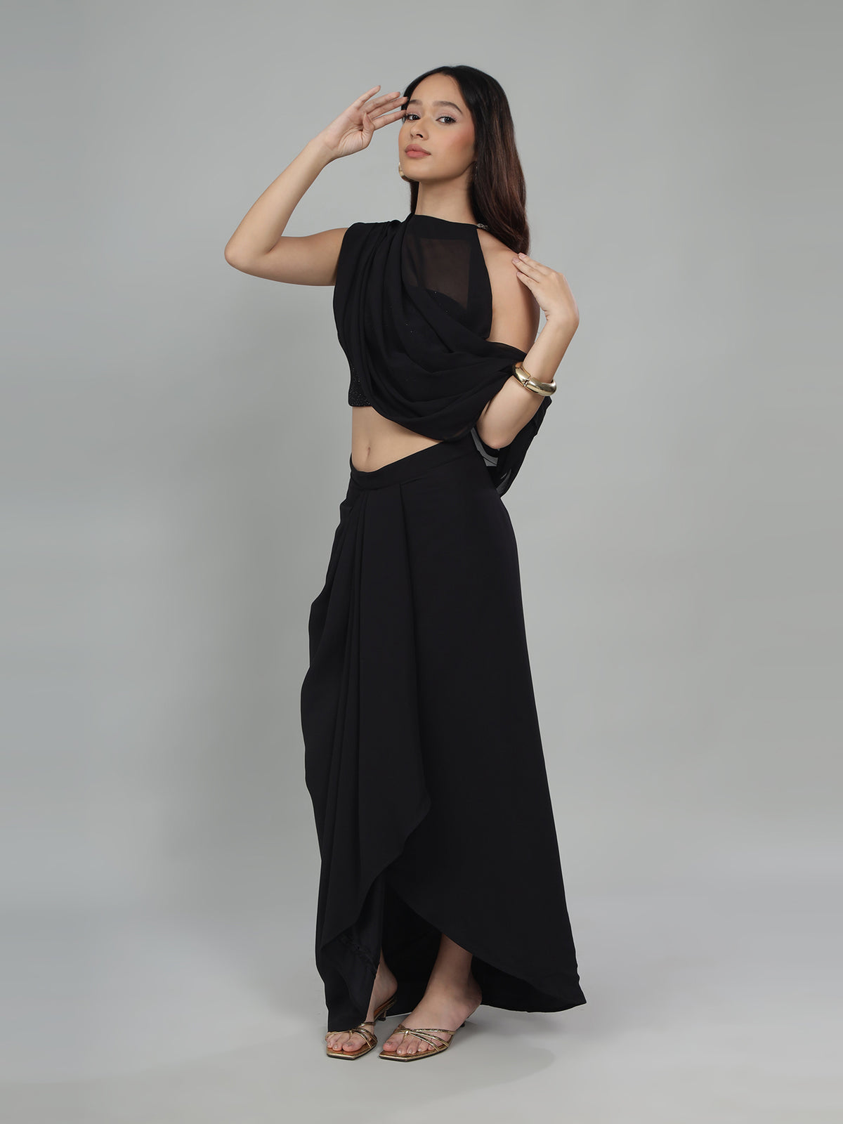 Nero Drape Co-ord Set