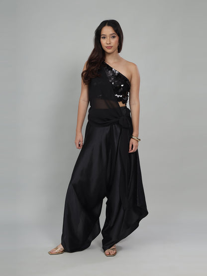 Sitara Noir Drape Set