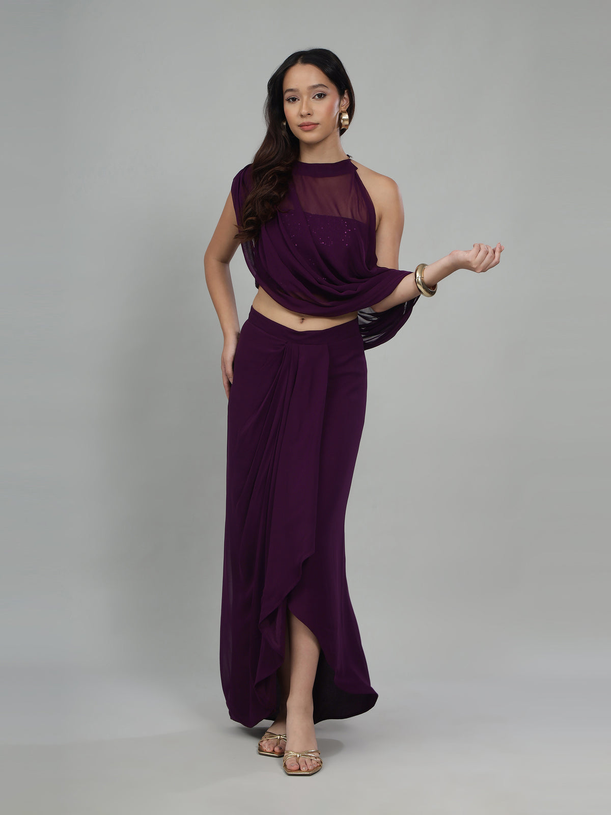 Jamun Drape Set