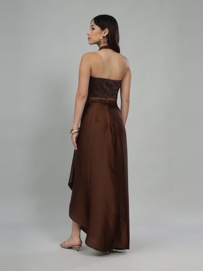 Amber Glow Halter Set